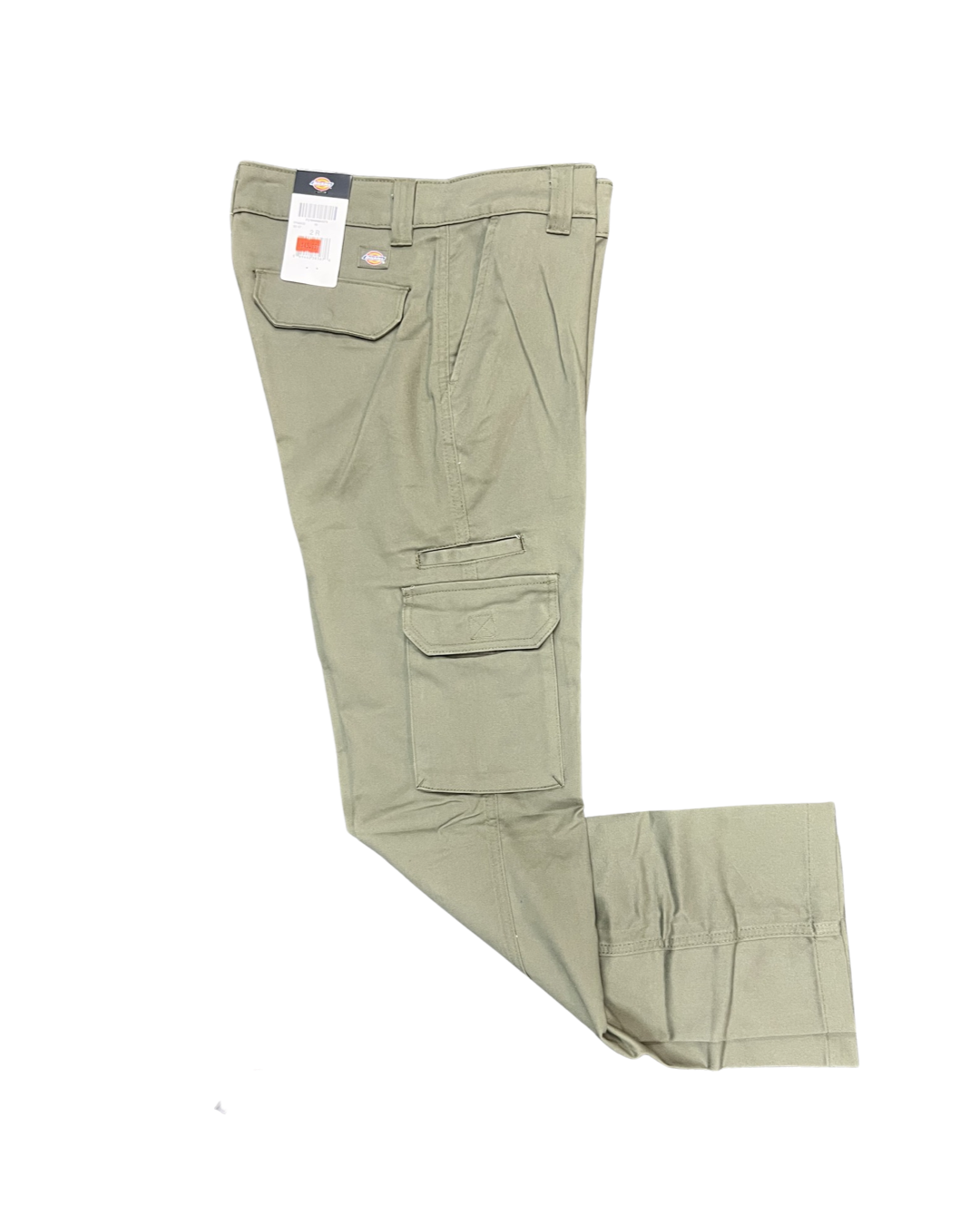 Dickies Cargo Pants Girls Slim Straight Rinsed Cargo Pockets KP540