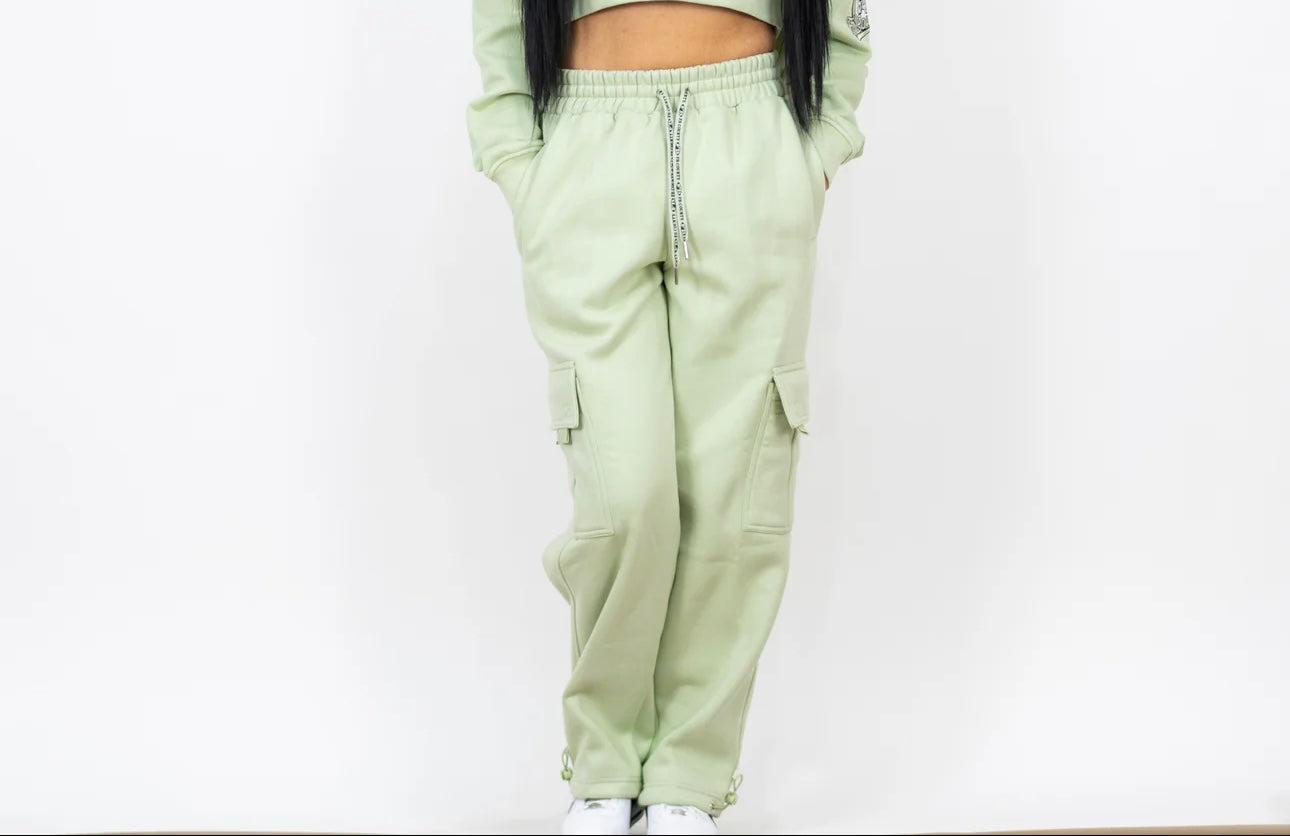 FB County Heavyweight Baggy Cargo Sweatpants