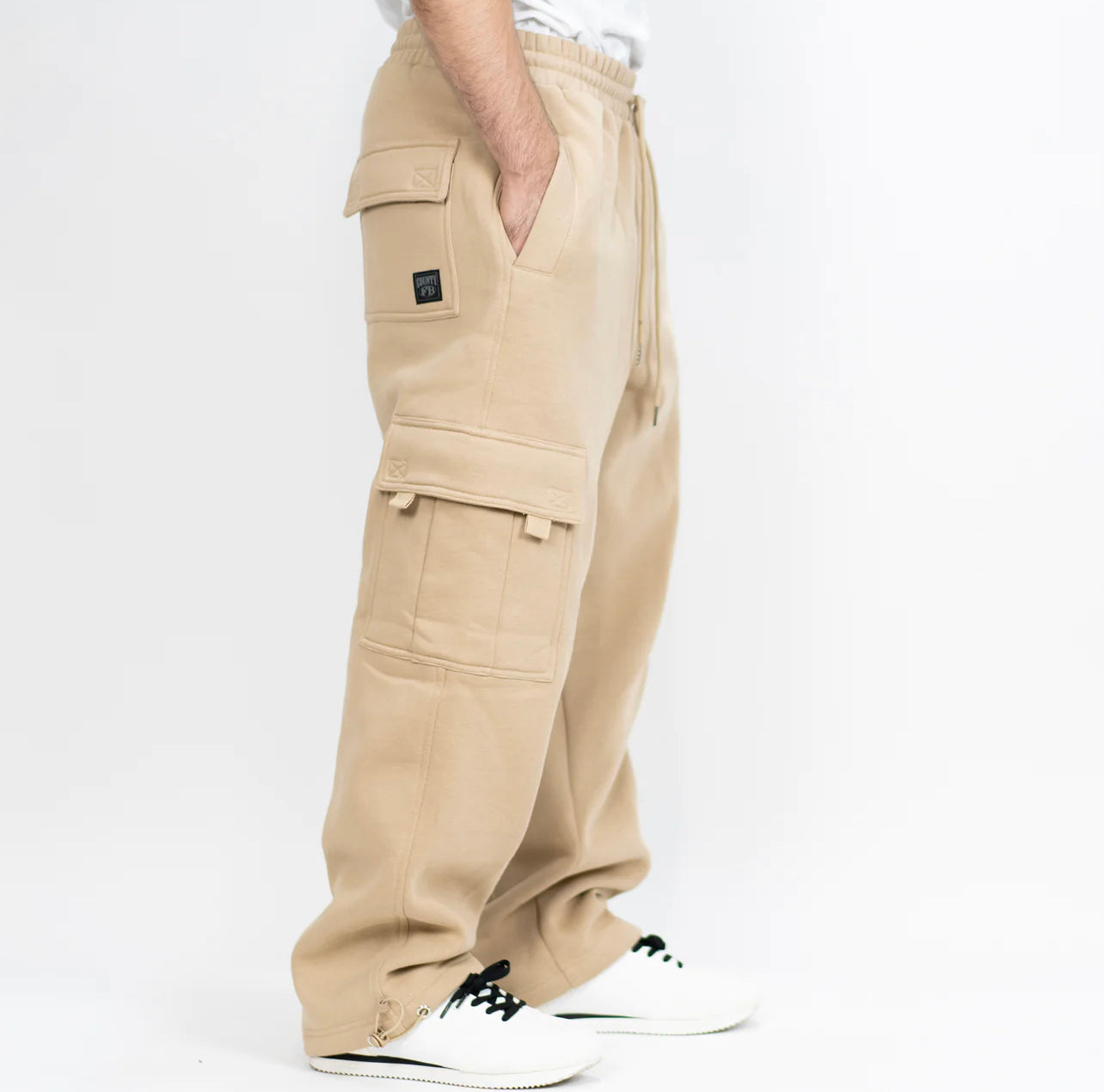 FB County Heavyweight Baggy Cargo Sweatpants