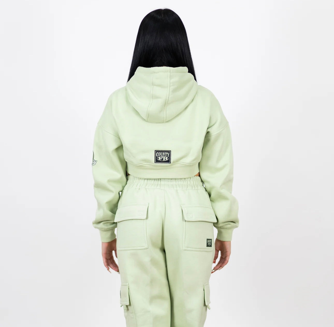 FB County Cropped Hoodie