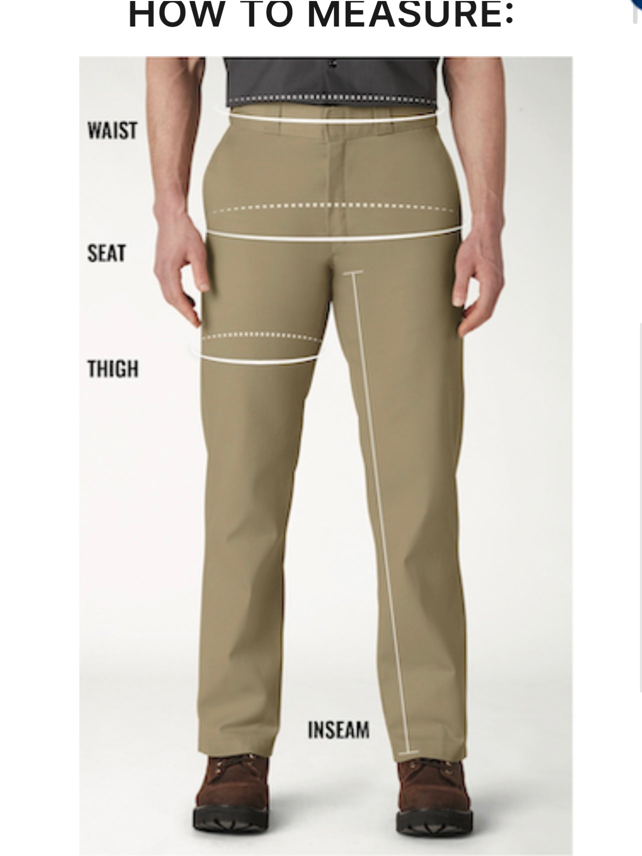 Dickies Slim Fit Tapered Leg Pants