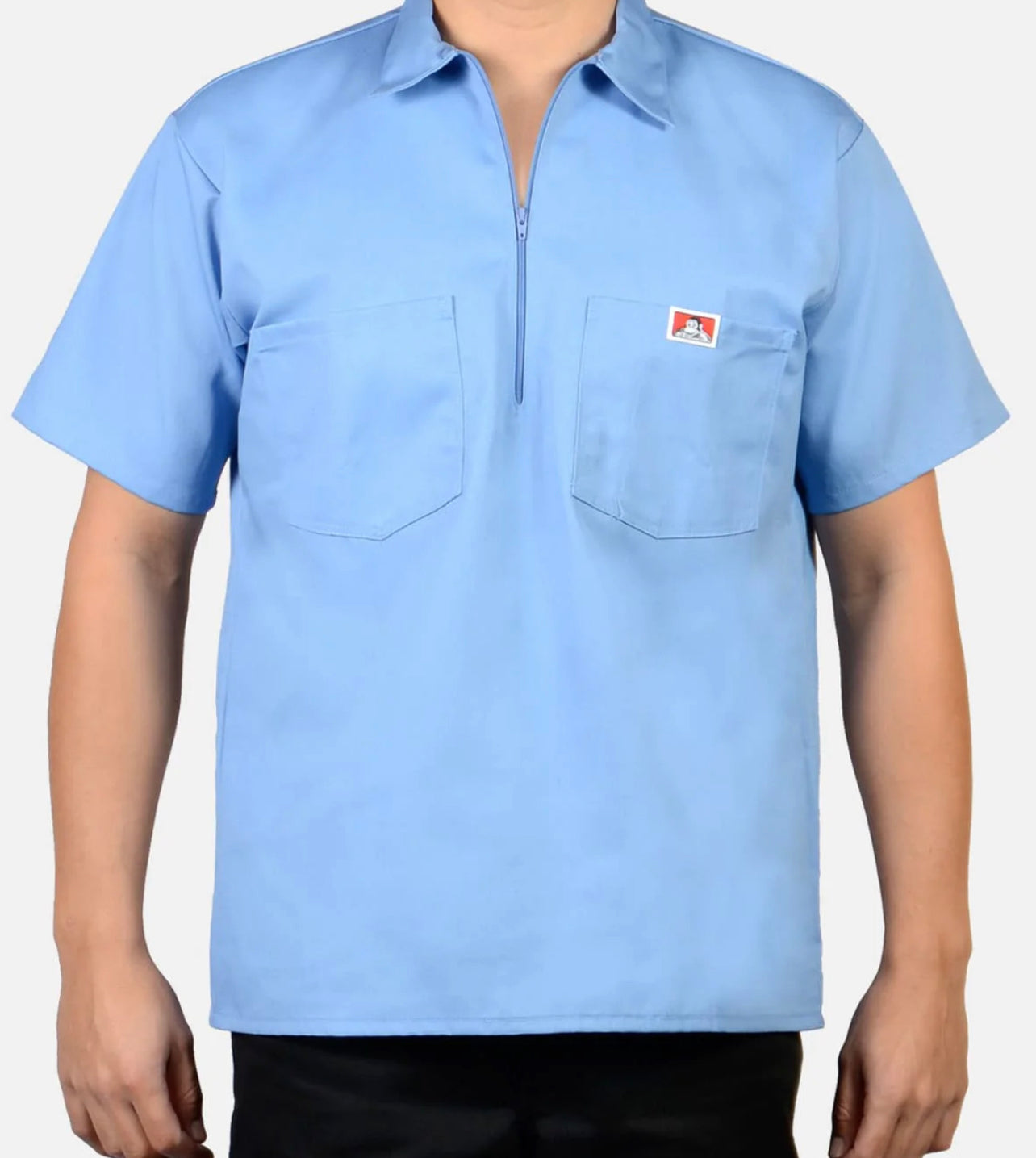 Ben Davis 1/2 Zip Short Sleeve Shirts