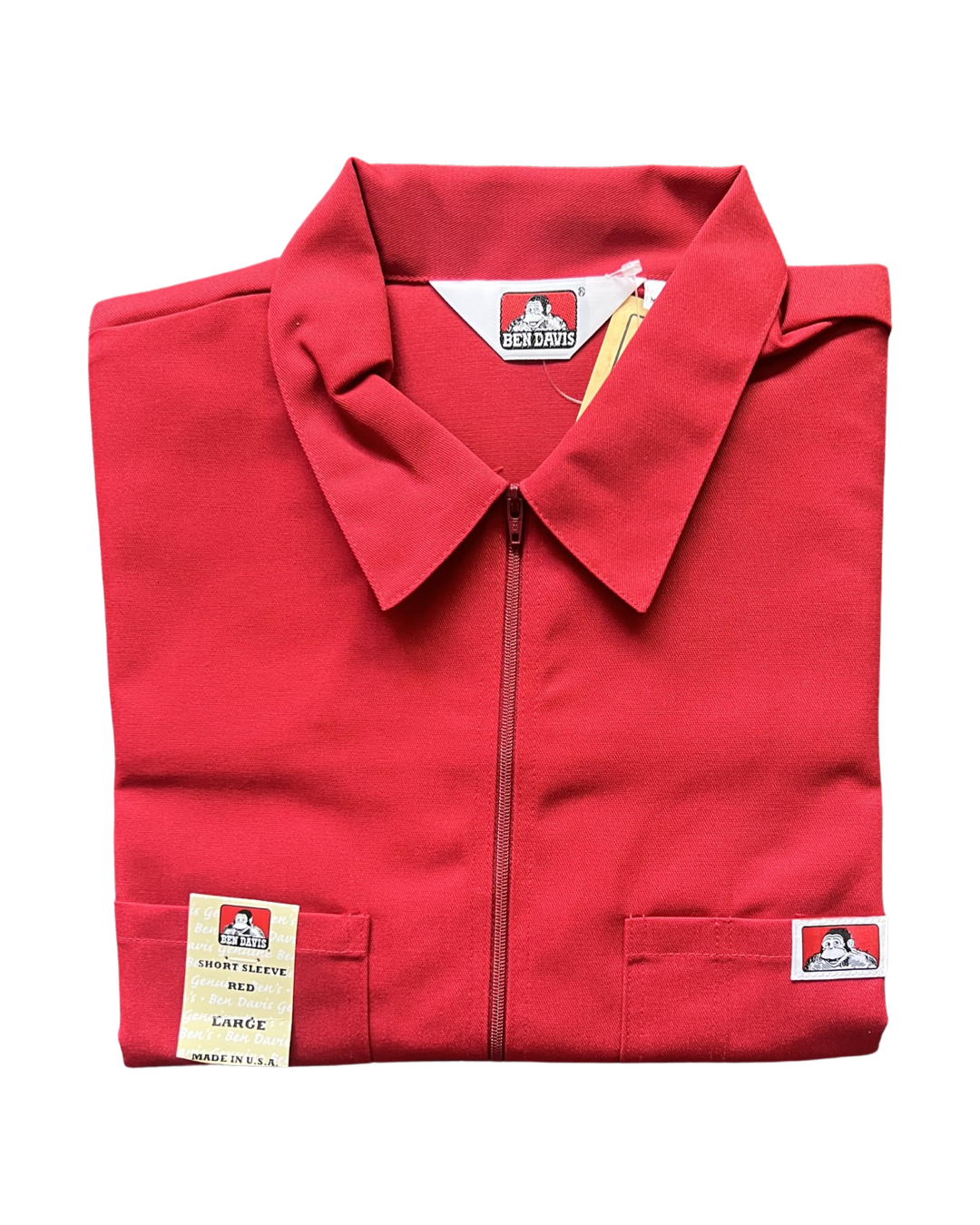 Ben Davis 1/2 Zip Short Sleeve Shirts
