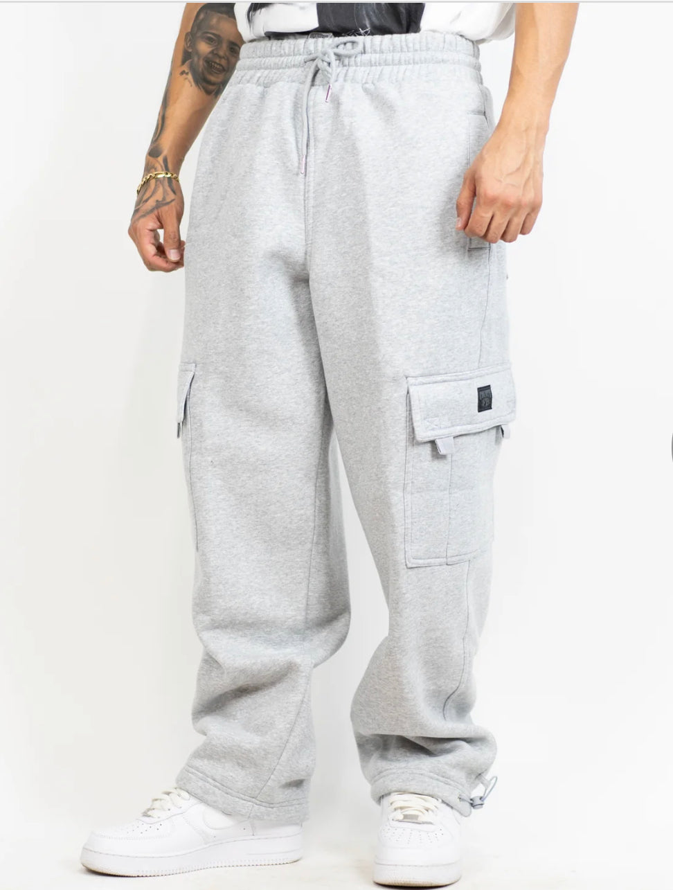 FB County Heavyweight Baggy Cargo Sweatpants