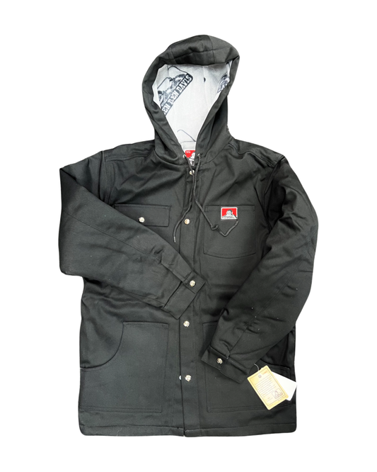 Ben Davis Hooded Jacket W/ snaps Heavy Weight Jacket